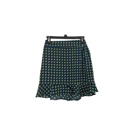 Band of Free Geometric Patterned Flared Mini Skirt Size Small - Picture 4 of 9